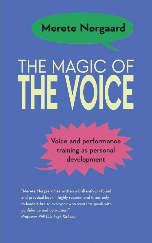 The Magic Of The Voice - Merete Nørgaard - English Book