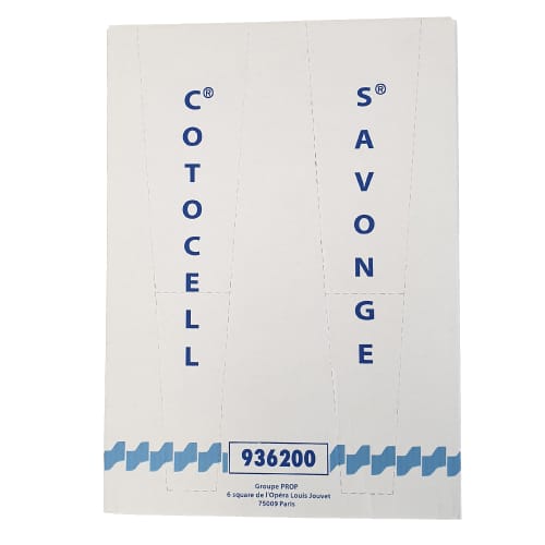 Boîte distributrice PROP 100 Savonges 20x20cm et 200 formats Cotocell 30x40cm