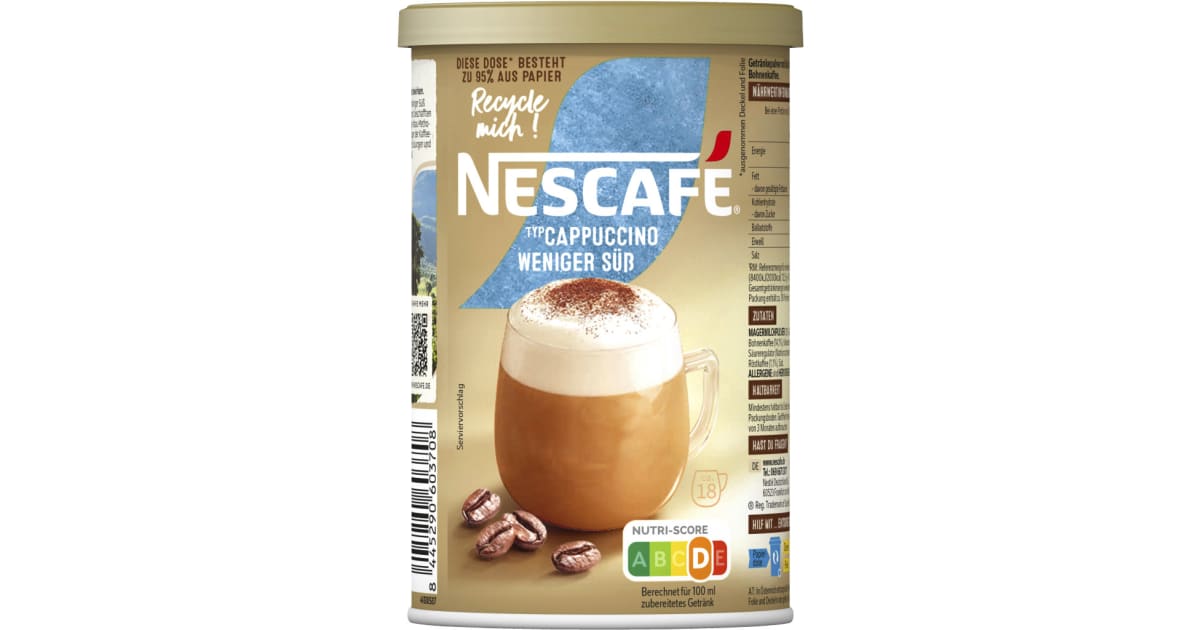 NESCAFE Gold Crema Löskaffee Glas 200 gr (Einweg)