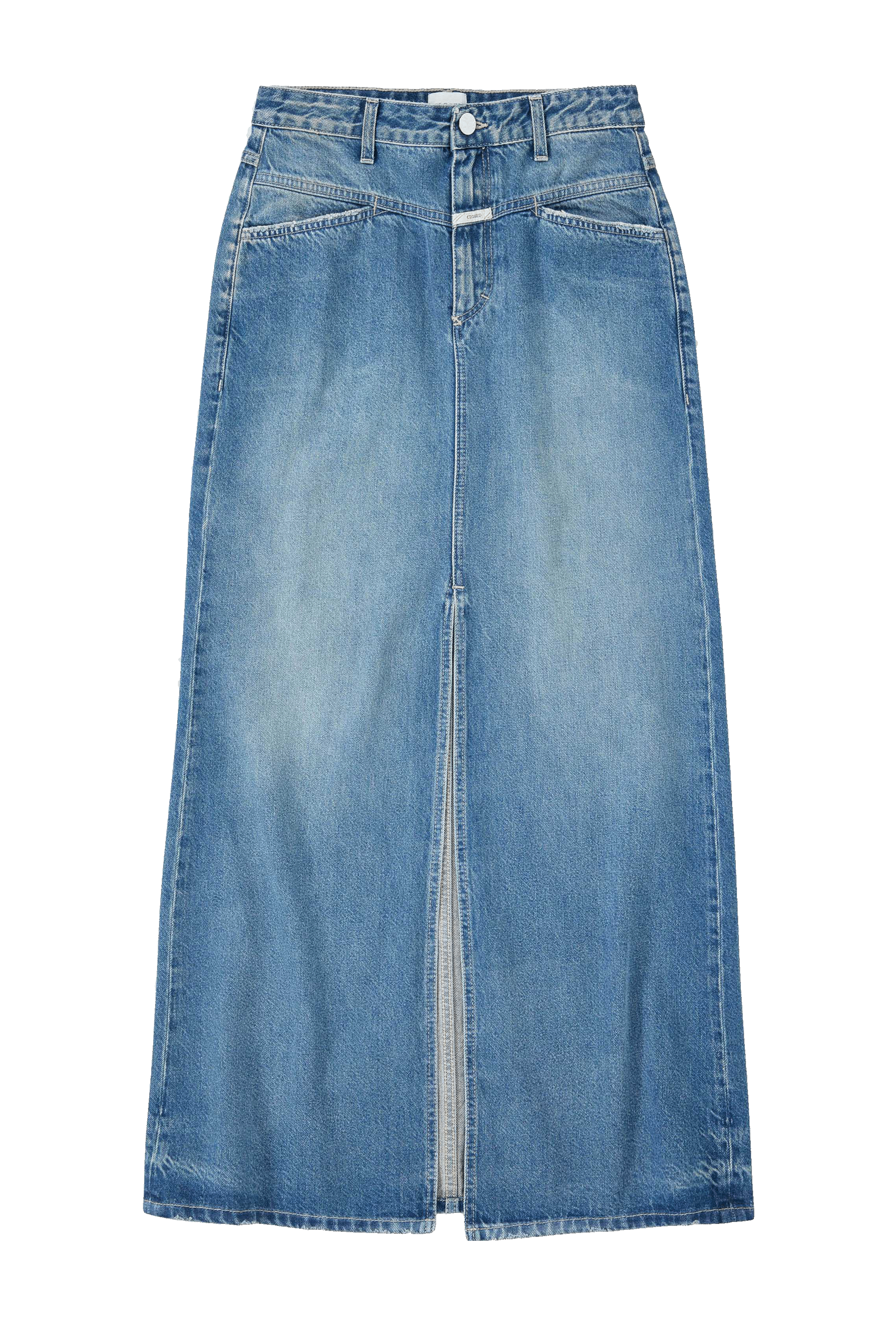 Jupe longue en jean| Bleu