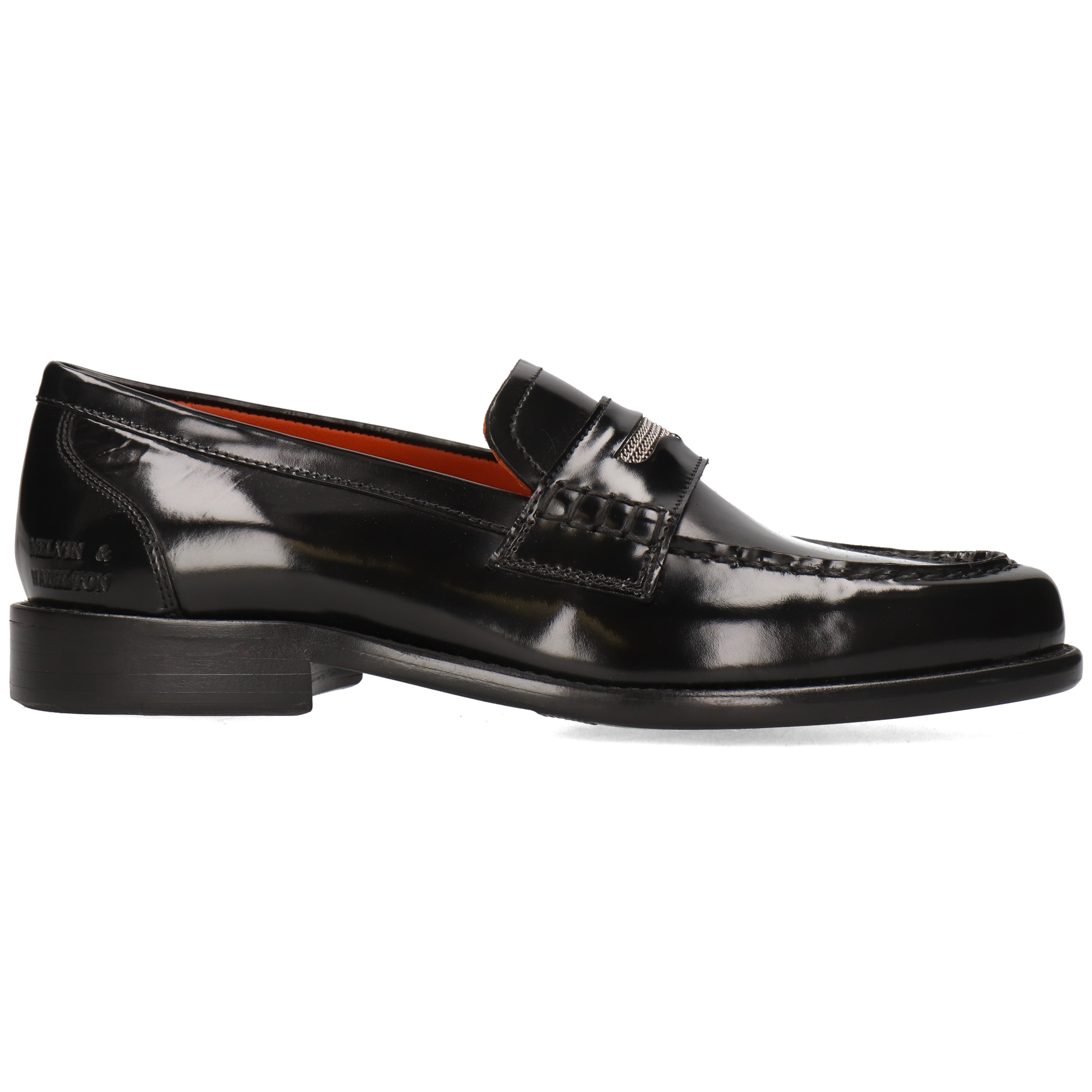 GIANNA 5 - Mocassins à talon plat | Noir