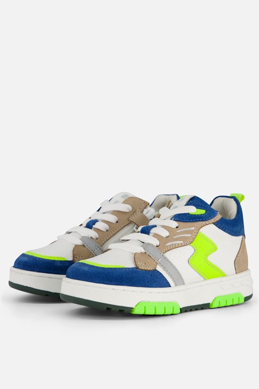 Muyters Sneakers blauw Leer