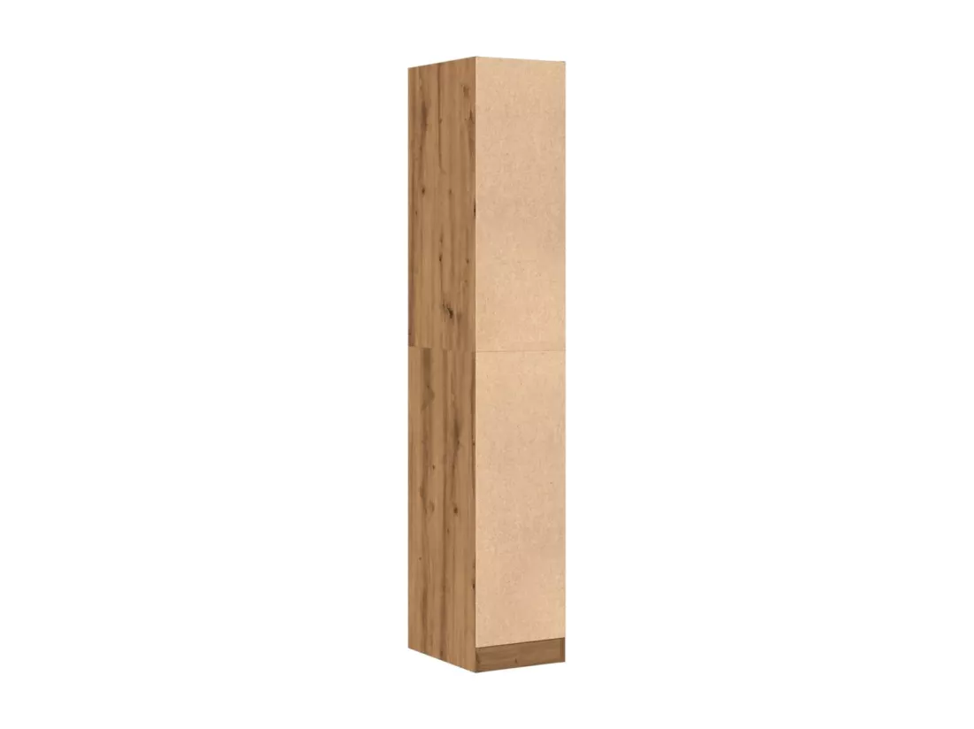 Armoire d'apothicaire chêne artisanal bois d'ingénierie