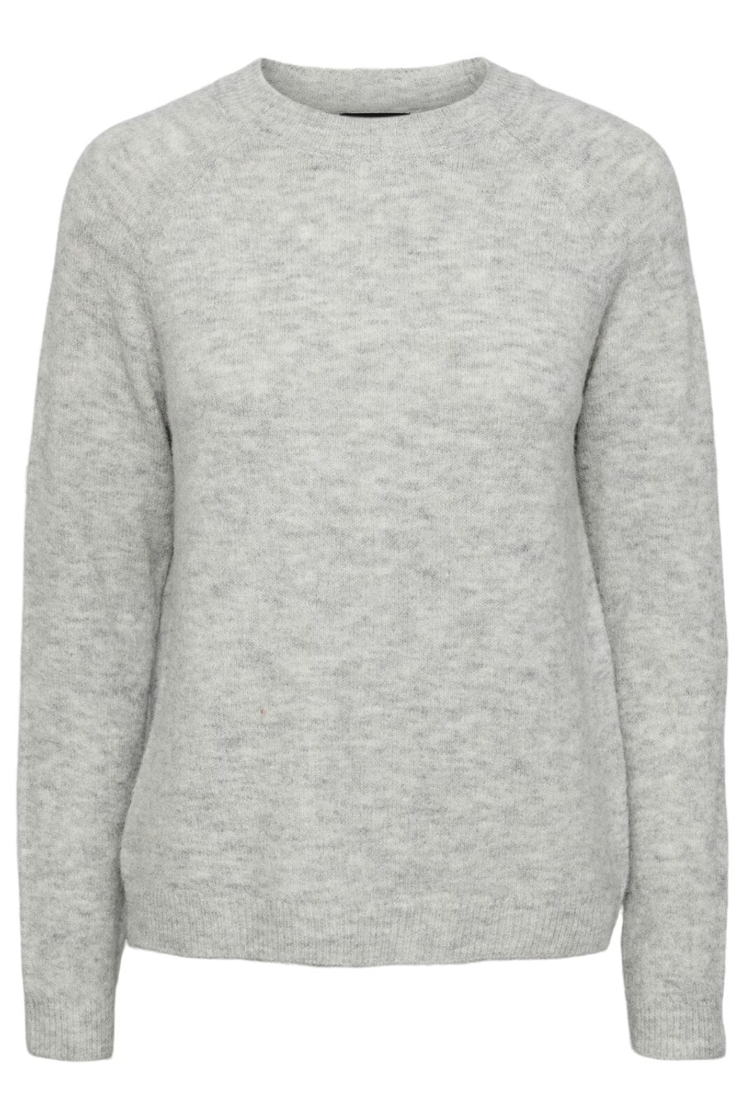 Pieces Pcjuliana Ls O-Neck Knit 3933836 light grey melange