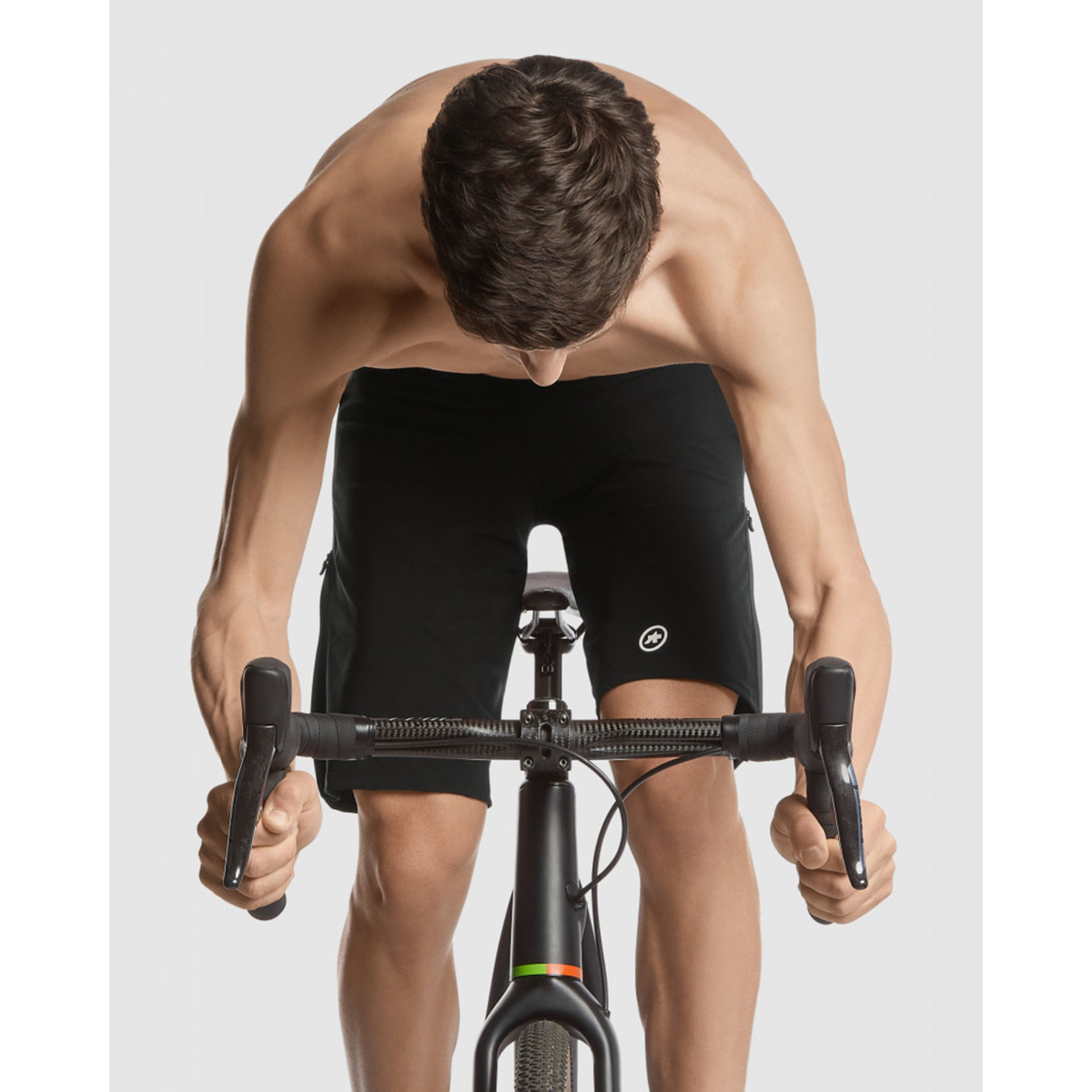 Assos MILLE GTC Cargo C2 MTB Fietsbroek Kort Zonder Bretels Zwart Heren