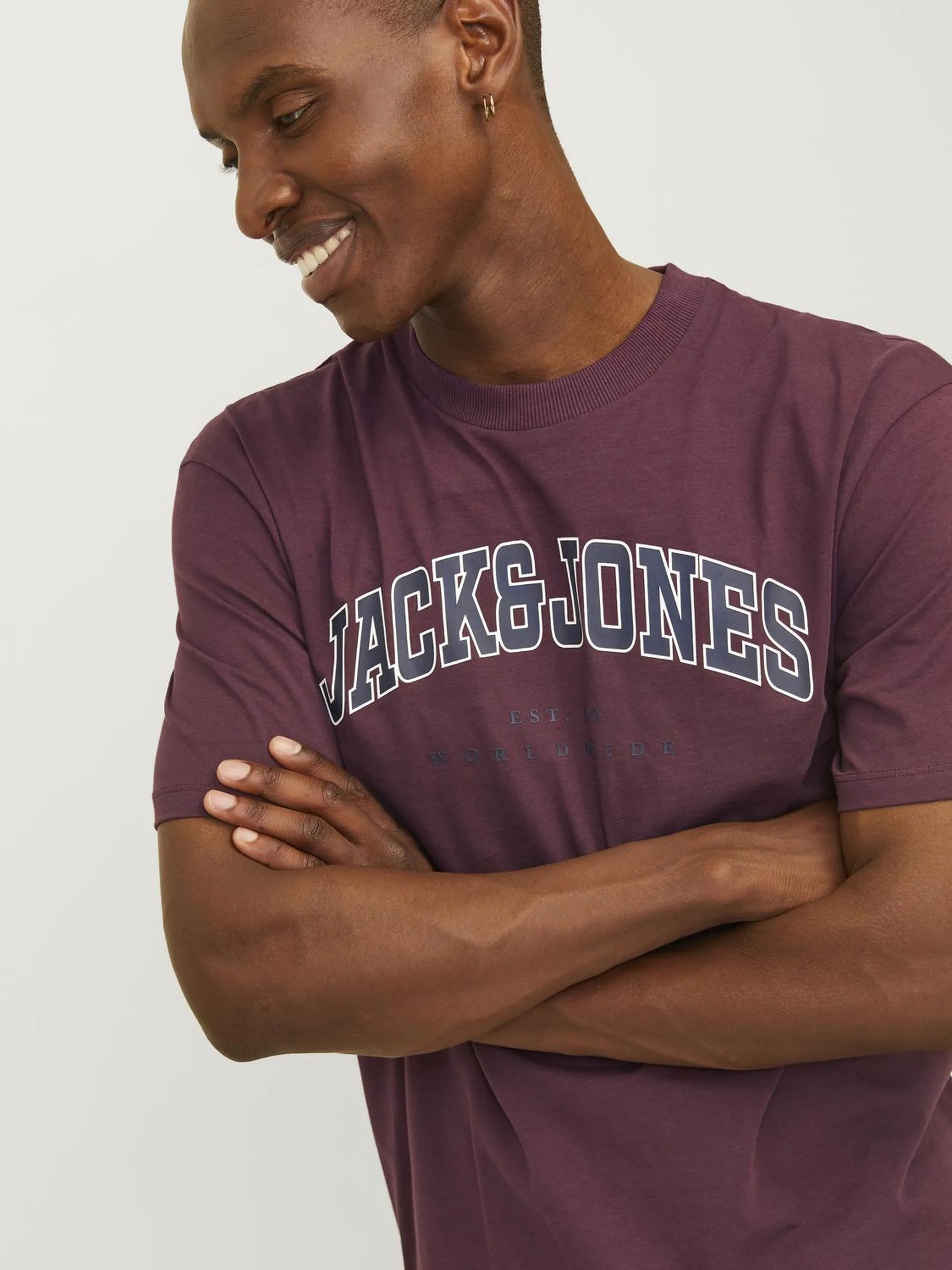 Jack&Jones JJECALEB VARSITY TEE T-Shirt