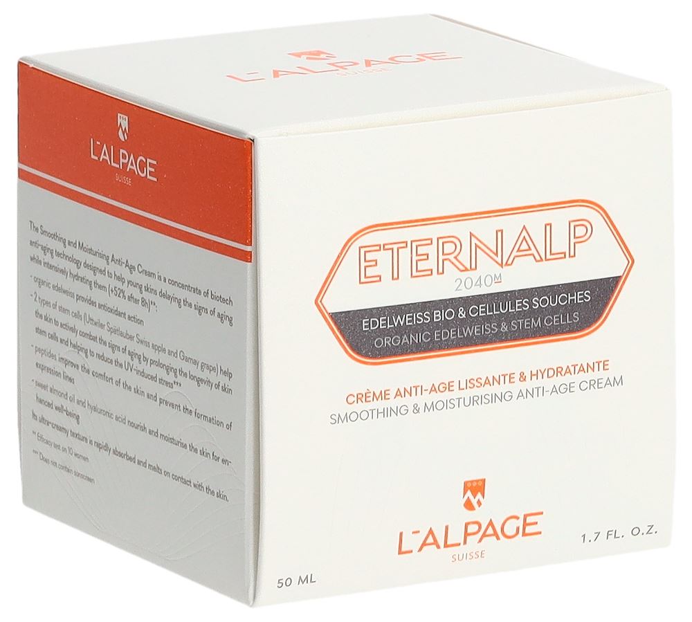 L'ALPAGE Eternalp 2040m Anti Age Creme Creme glättend & feuchtigkeitsspendend 50 ml
