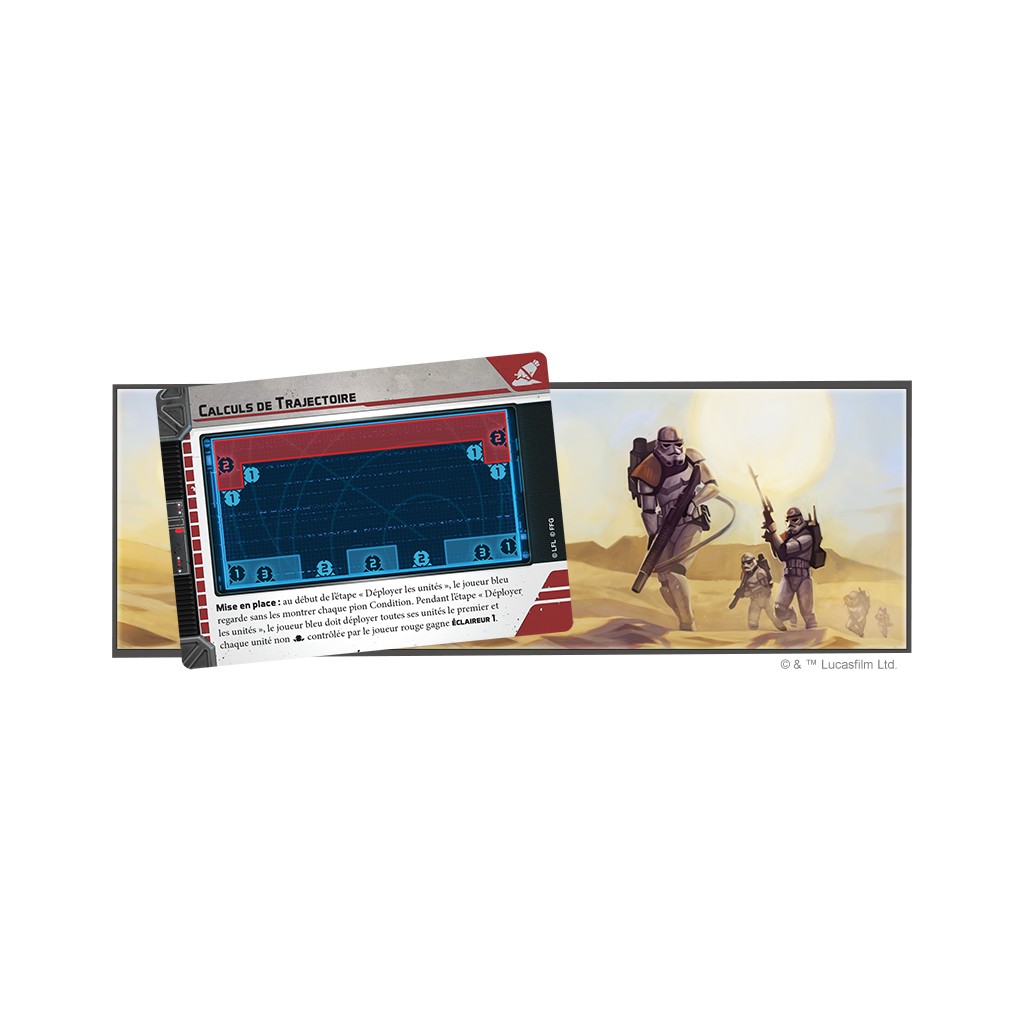 Star Wars : Légion - Capsule de sauvetage écrasée