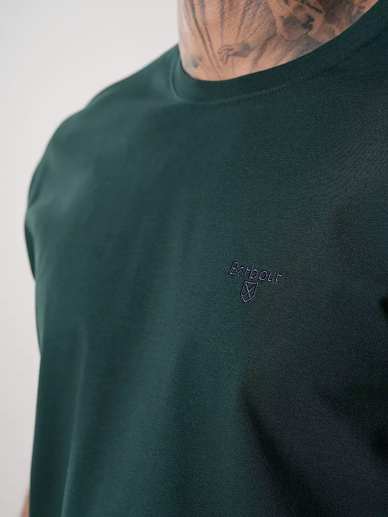 BARBOUR T-Shirt Regular Fit dunkelgrün
