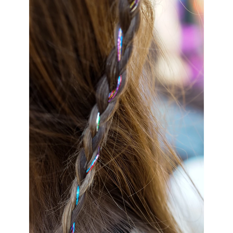 NICMA Styling Glitter Extensions - Rainbow