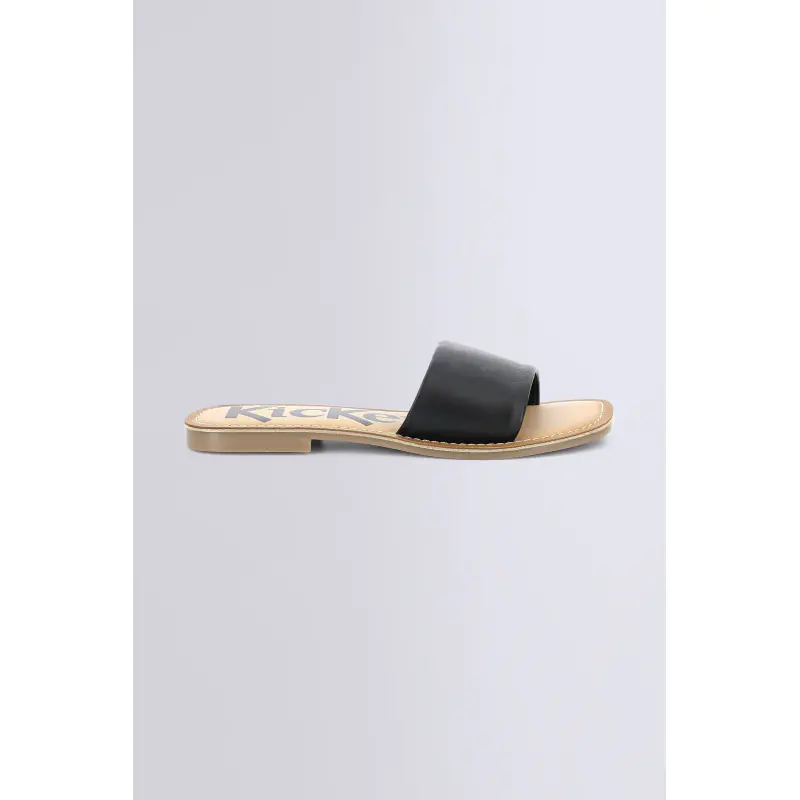 KICK GIPSI NOIR MULES Cuir Femme