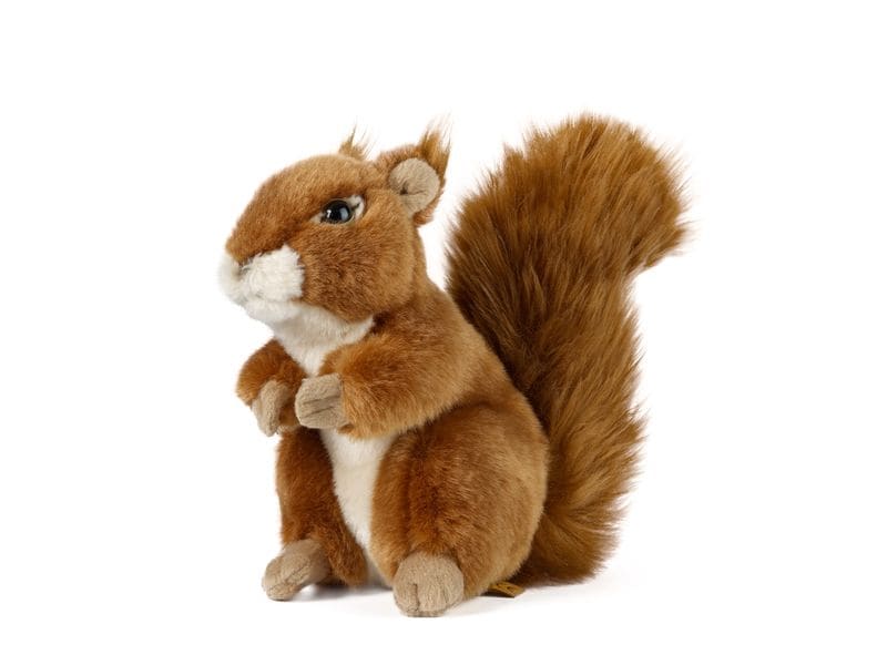 Living Nature Plüsch Eichhörnchen 20 cm Hochwertiges Kuscheltier