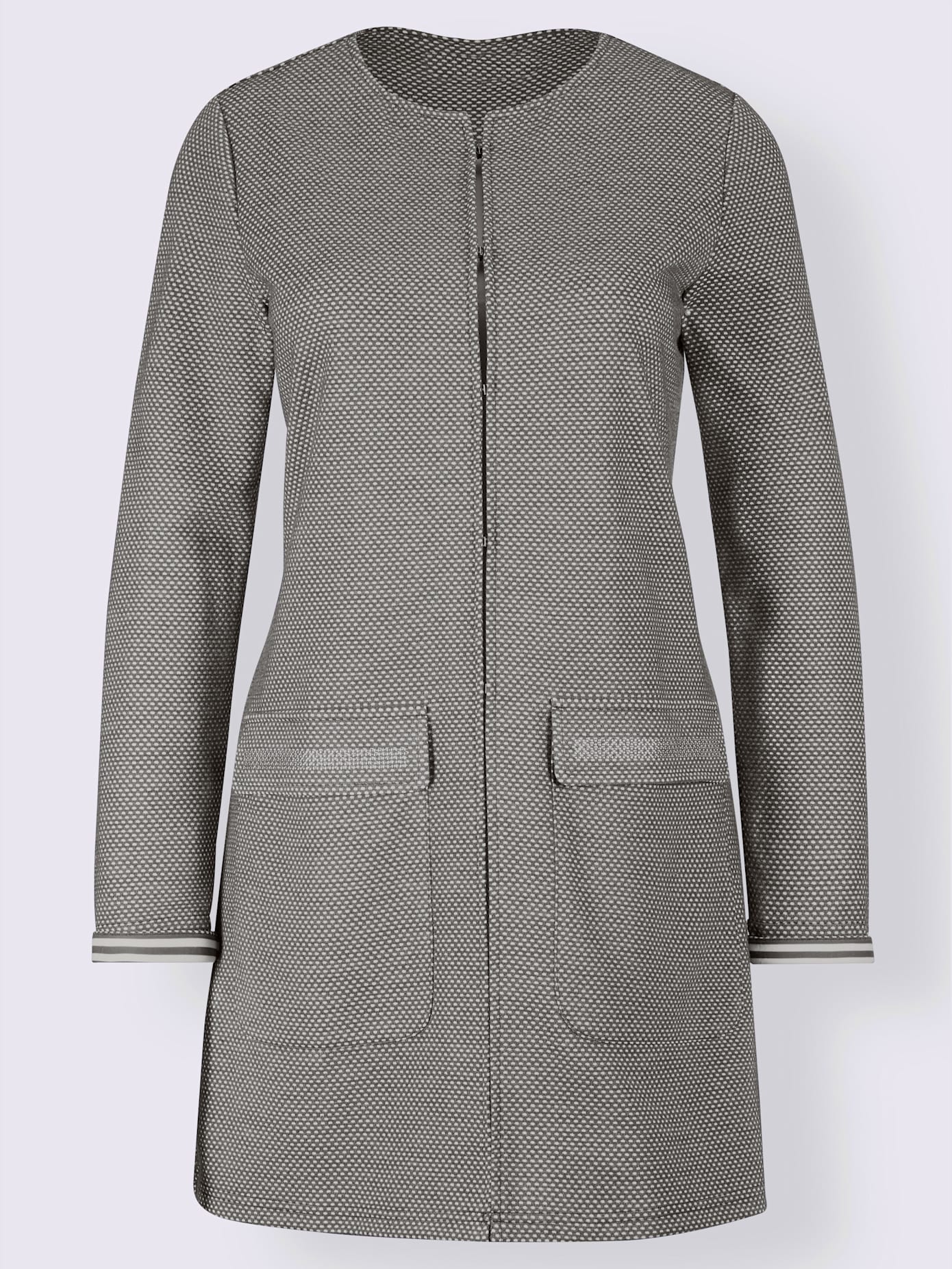 Blazer en jersey qualité jersey extensible, souple et confortable
