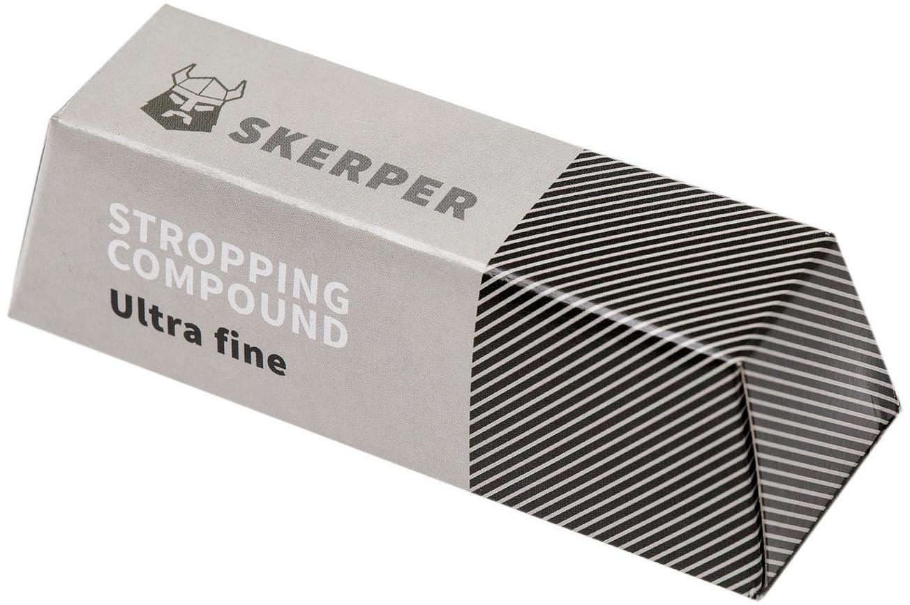Skerper stropping compound zwart, ultra fijn
