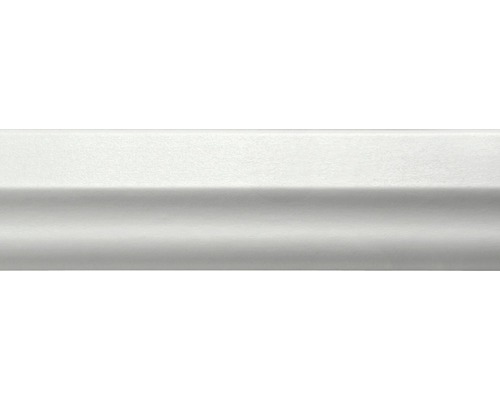 Plafondlijst, effen wit, 17x36x2600 mm