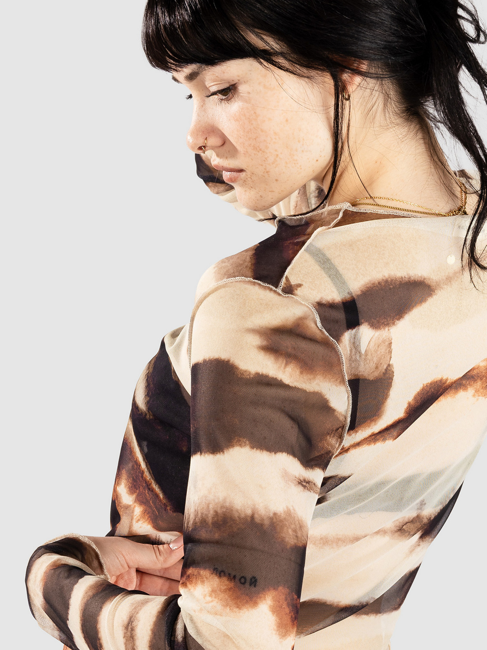 24 Colours 12470A Long Sleeve T-Shirt brown