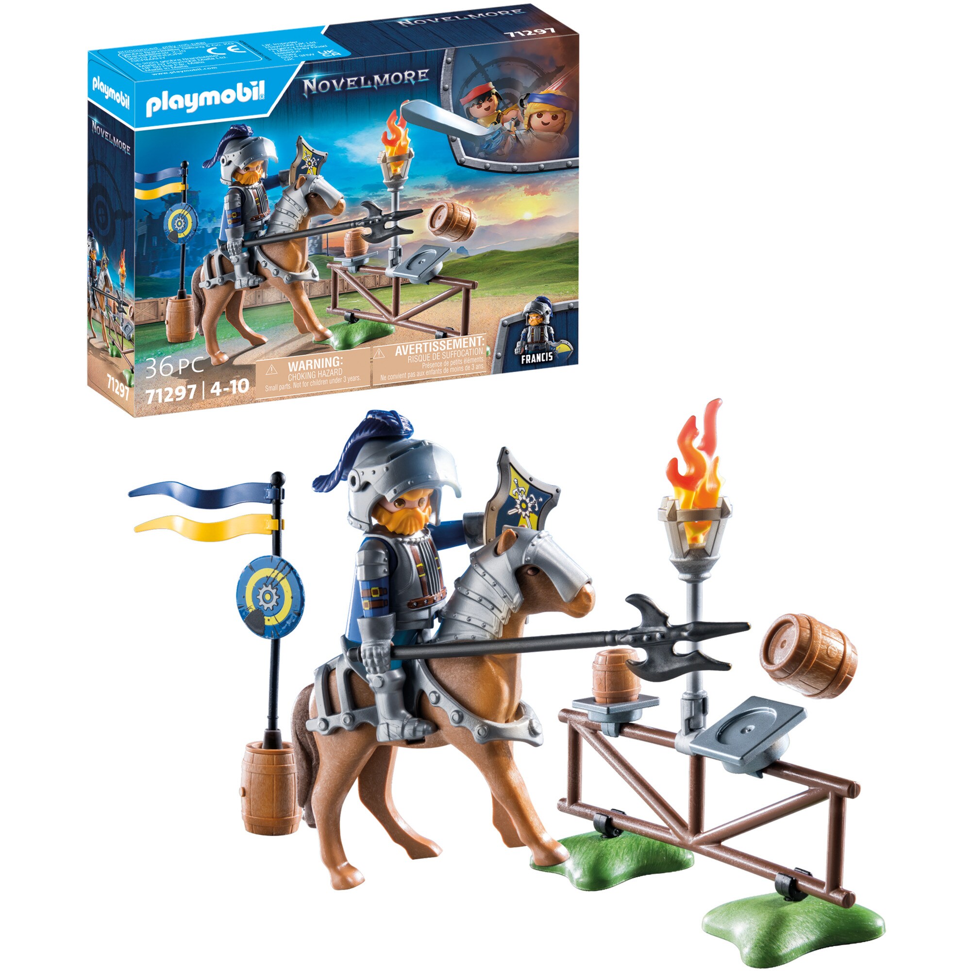 PLAYMOBIL Konstruktionsspielzeug Novelmore Übungsplatz