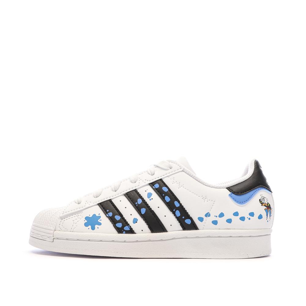 Adidas Baskets Blanc/Noir Enfant Adidas Superstar IG6263