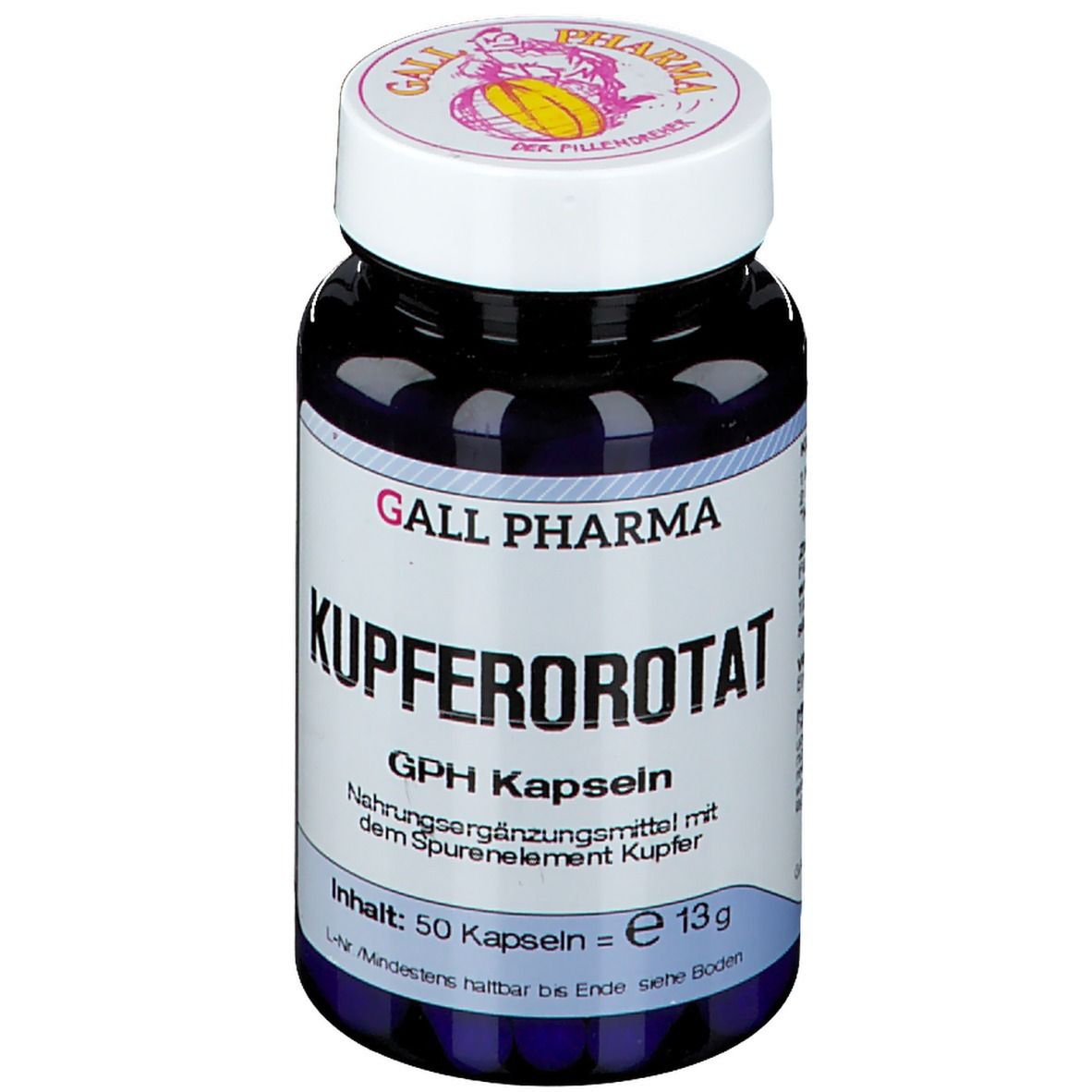 Kupferorotat Kapseln