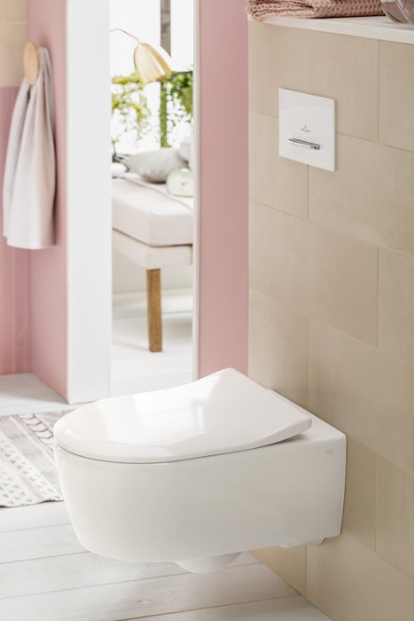 Villeroy & Boch ViConnect bedieningsplaat 300G wit glans