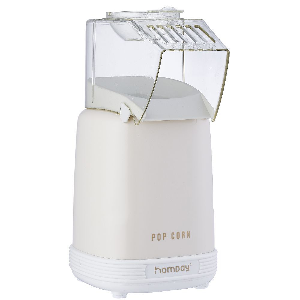 Machine à pop corn Homday 1100W - rouge ou beige