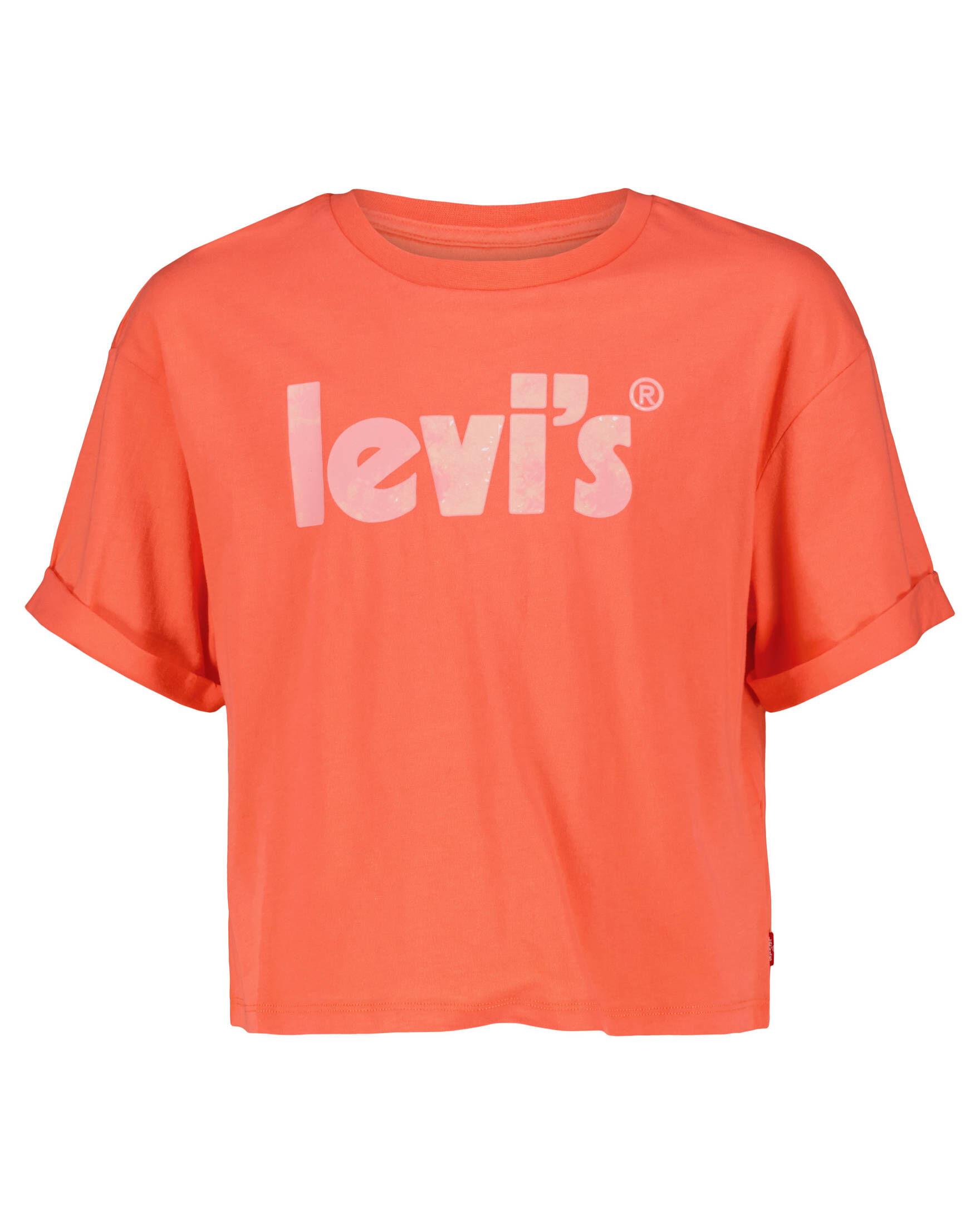 Levi's Kids| Mädchen T-Shirt MEET & GREET ROLLED CUFF TEE