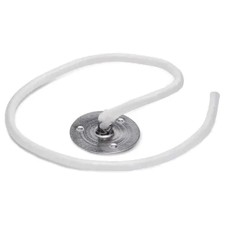 Glorex Kerzendocht, mit Fuß, gewachst, 8 cm