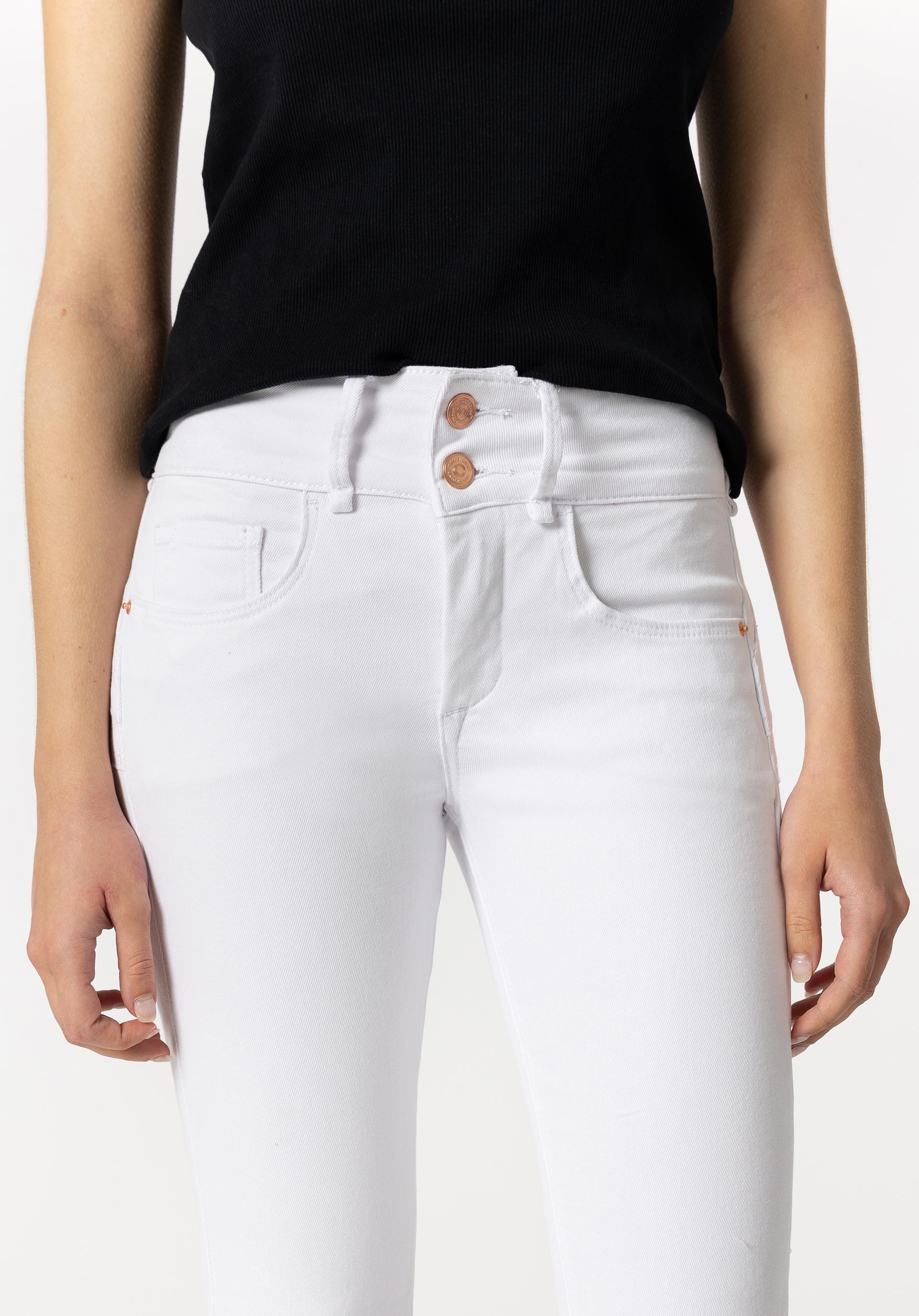 Jeans Double-up Bootcut Cintura Alta