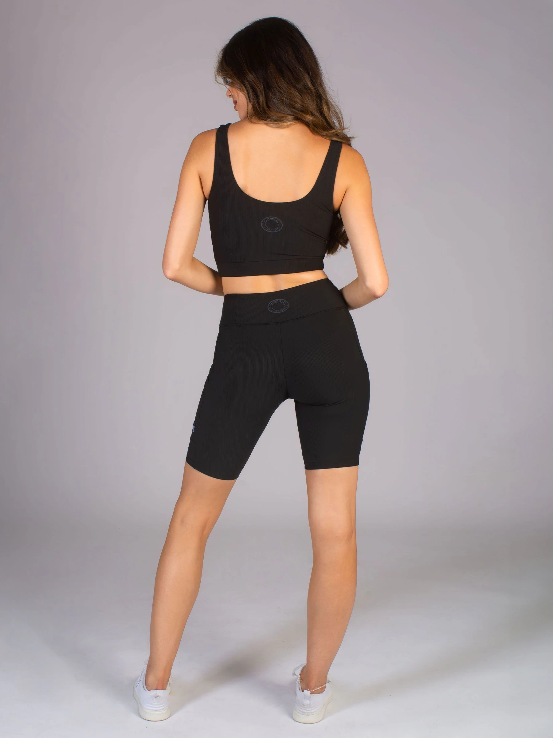 Pineapple rib fietsbroek met zak voor dames