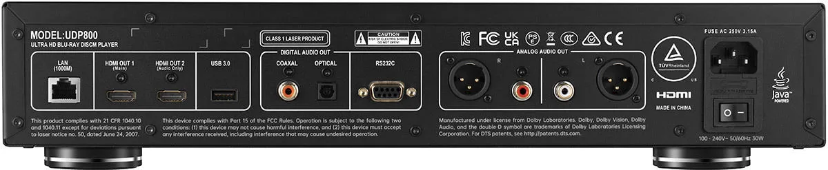 Magnetar UDP800 Lecteurs Blu-ray / UHD 4K