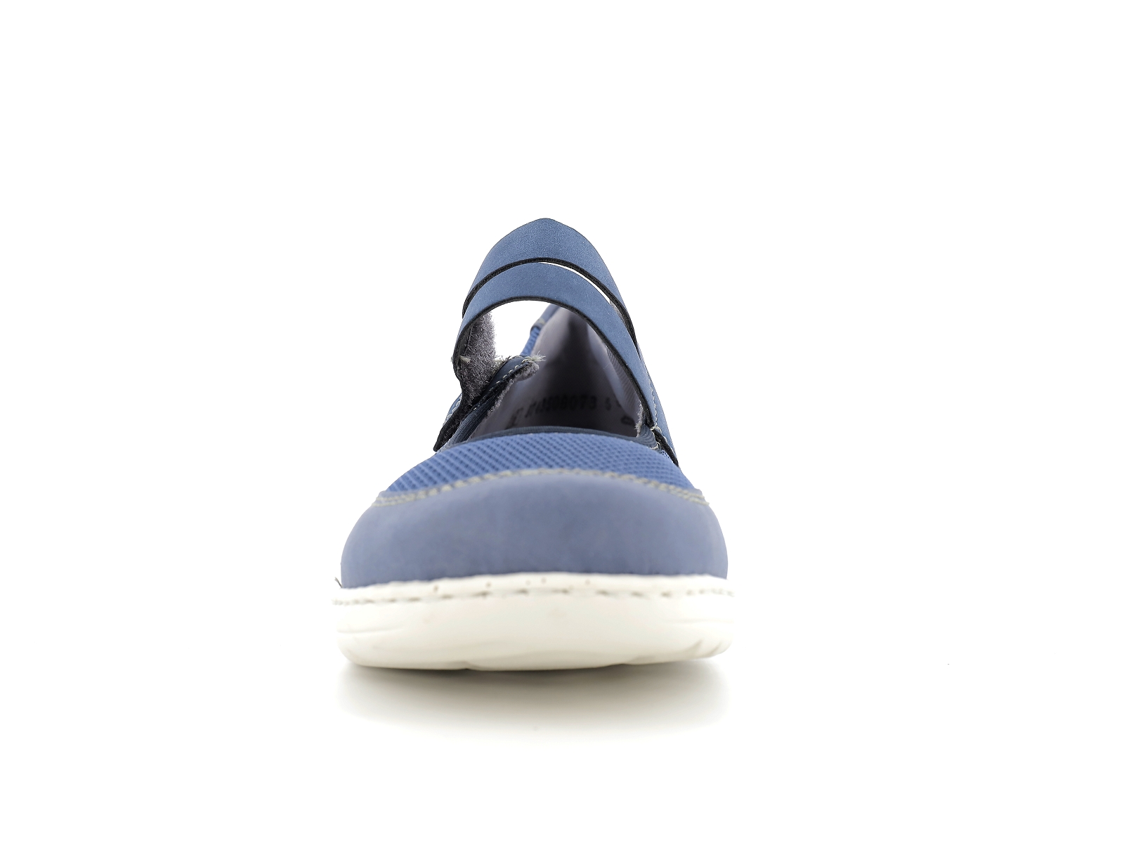 Rieker-48953 Matières combinées Bleu
