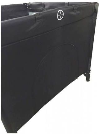Ding Deluxe Inklapbare Box - Babybox - Zwart - Incl. bodemverhoger