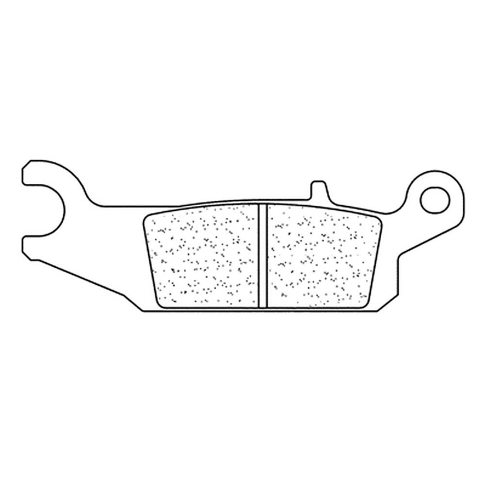 Cl brakes - Plaquettes de frein Quad métal fritté - 1192ATV1