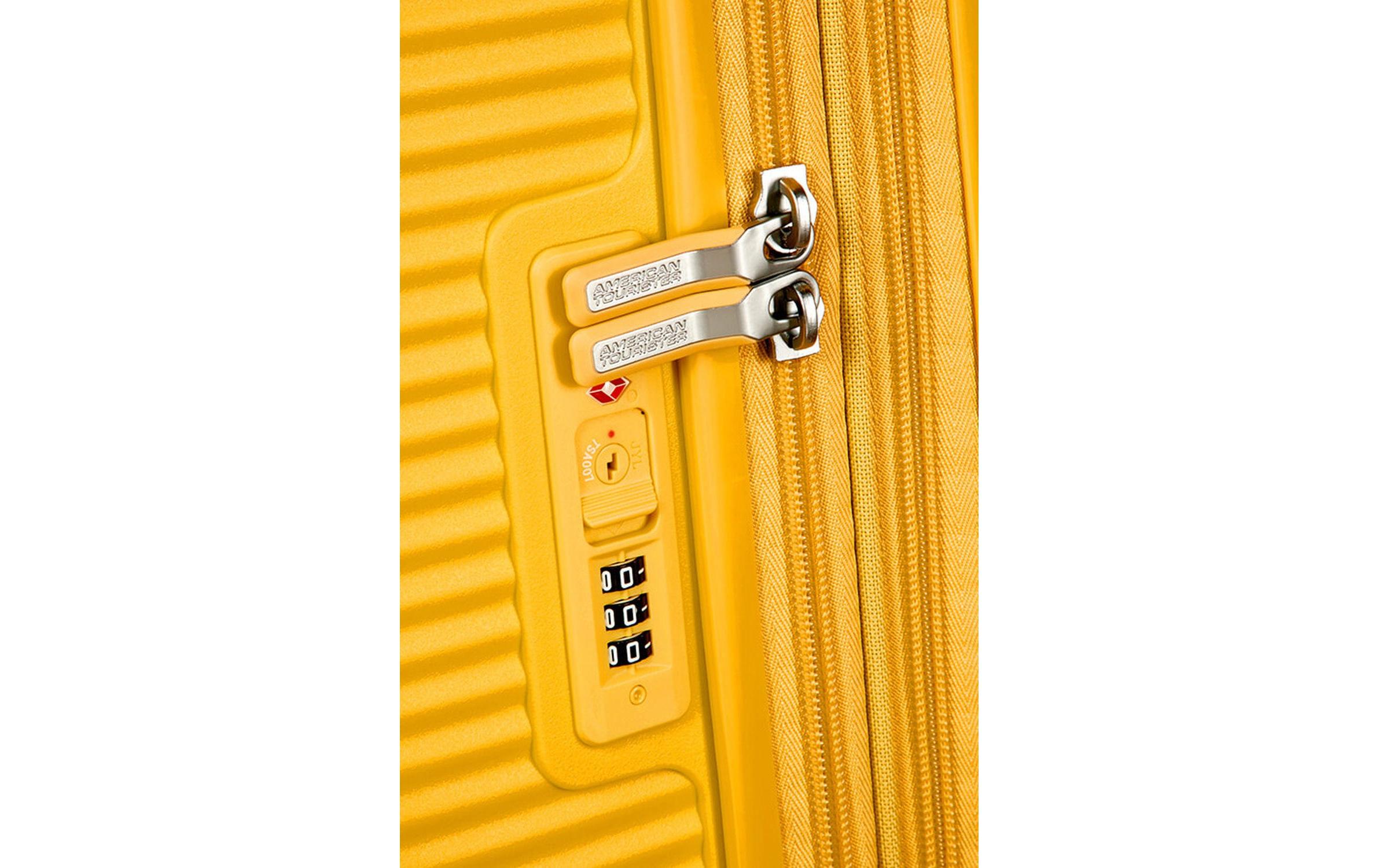 Reisekoffer Soundbox 71.5 l, Golden Yellow<br>Ideal für einwöchige Reise