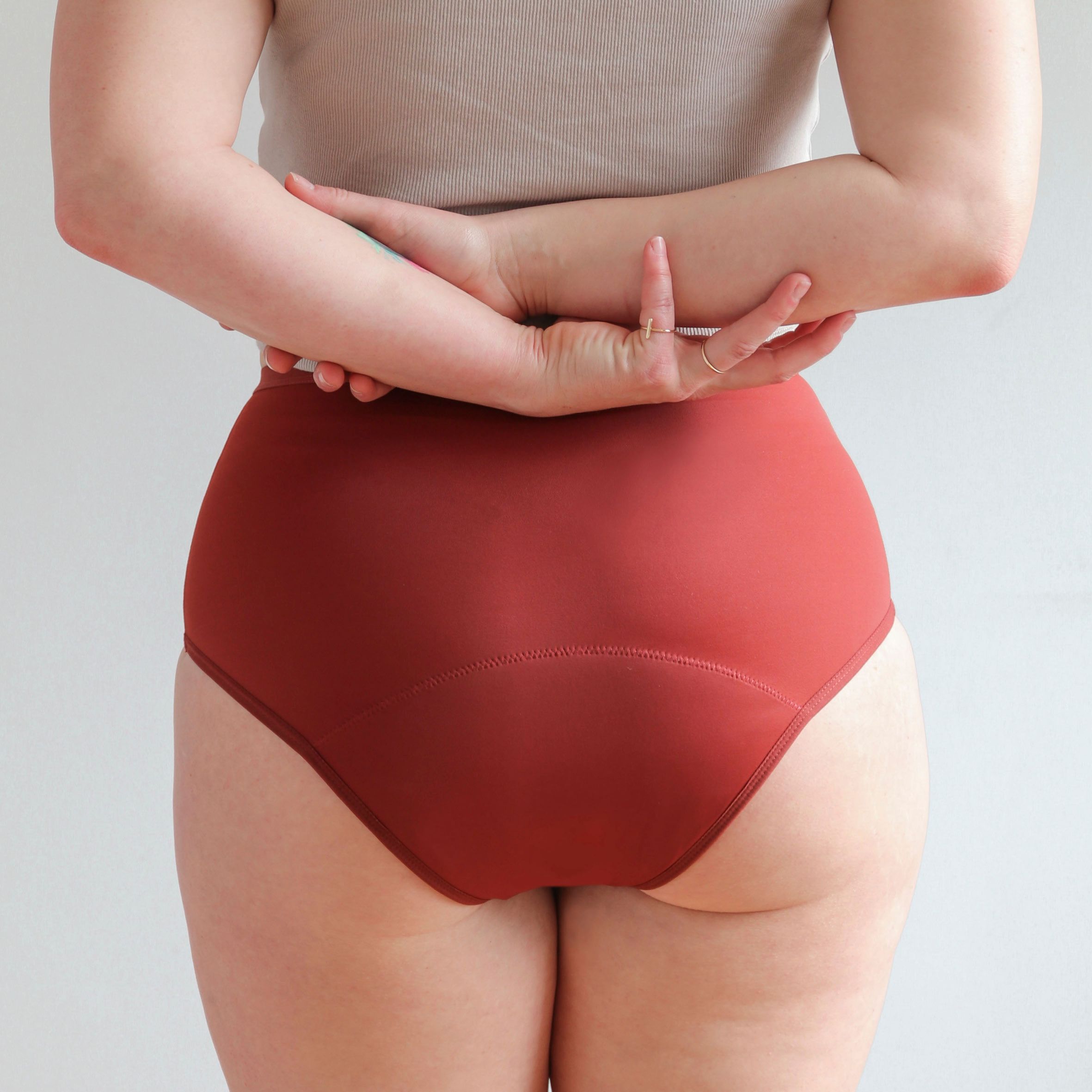 MYLILY Periodenunterwäsche - High Waist Hagebutte S ohne Biozide