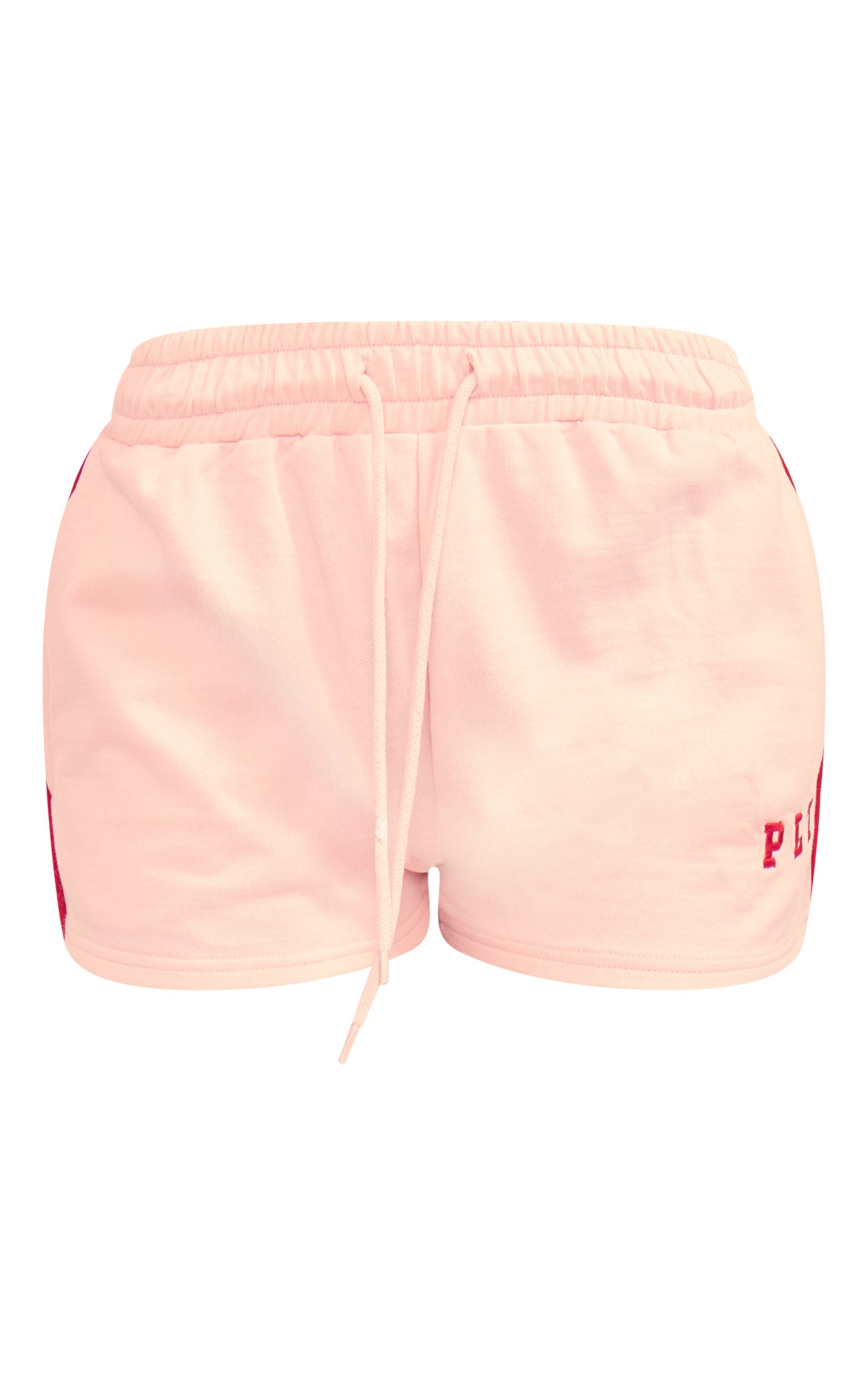 Rose Bébé Short De Sport À Liseré Contrasté Prettylittlething