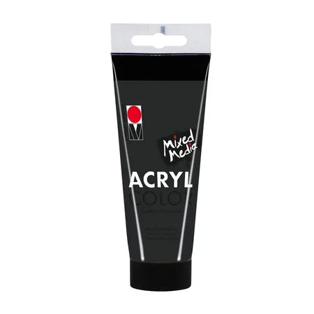 Marabu Acryl Color, Schwarz 073, 100 ml