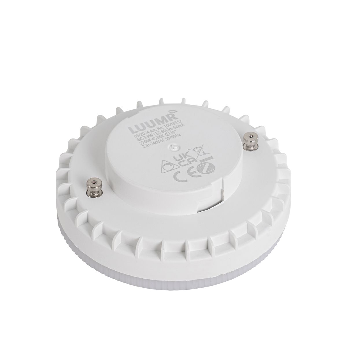 Set van 5 Smart GX53 dimbare LED lamp 9W 806LM 2700K-6500K