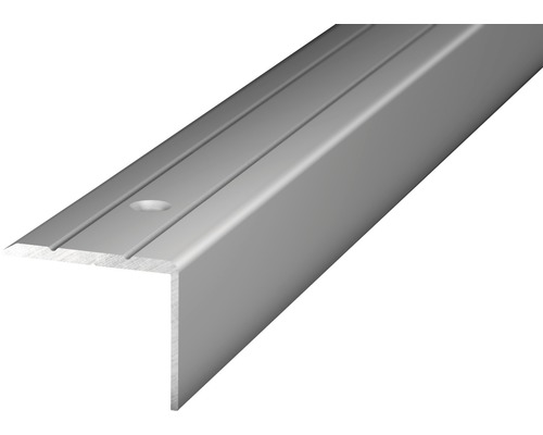 Aluminium hoekprofiel, zilver, geperforeerd, 24,5 x 20 x 1000 mm