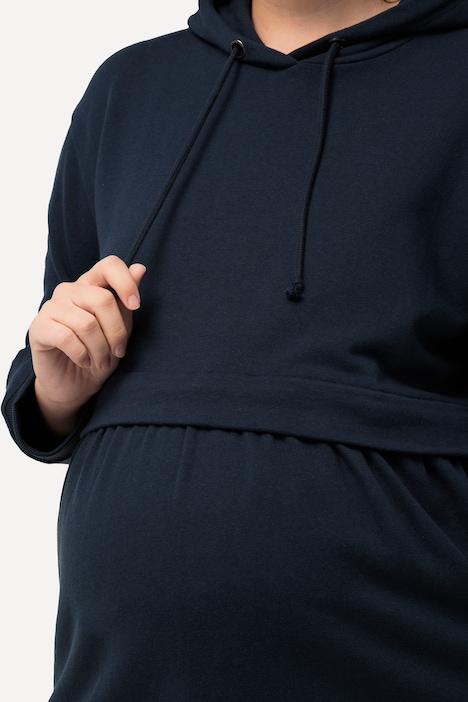 Bellieva Hoodie, GOTS, A-Line, Still-Funktion, Kapuze, Langarm, Biobaumwolle