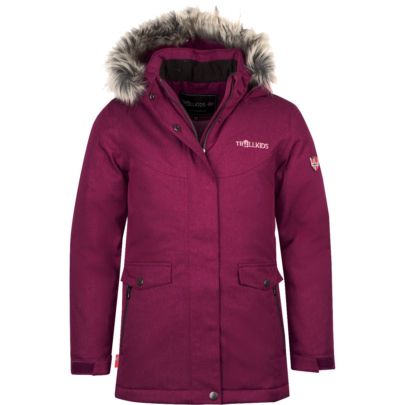 Trollkids Oslo XT Mantel Mädchen plum