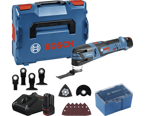 Bosch Professional GOP 12V-28 accu-multisnijder, inclusief 2 accu's (3,0Ah) en lader