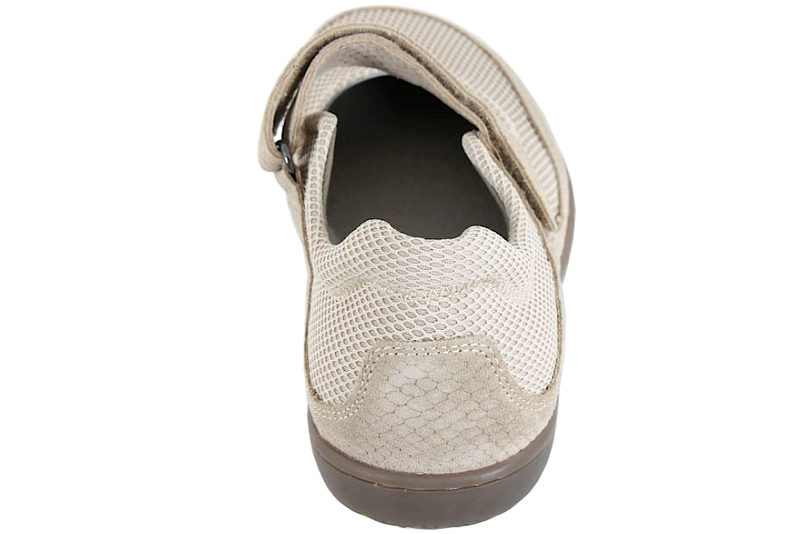 NEW FEET BALLERINA I SANDFARVET MESH