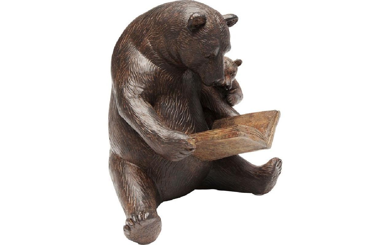 Dekofigur Reading Bears BraunDeko für zu Hause
