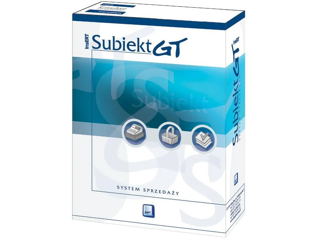 Insert Subiekt GT program for Windows SGT