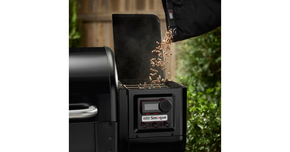 WeberSmoque pelletsmoker  (Zwart)