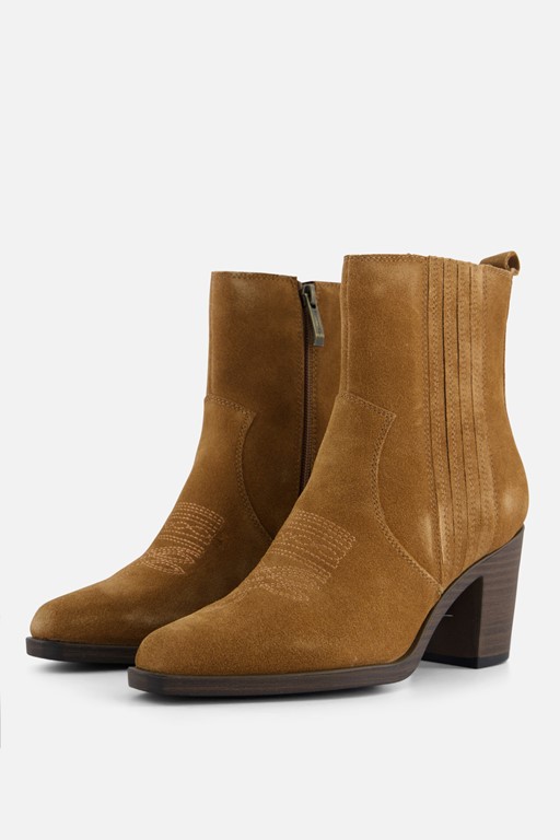 Tamaris Cowboylaarzen bruin Leer