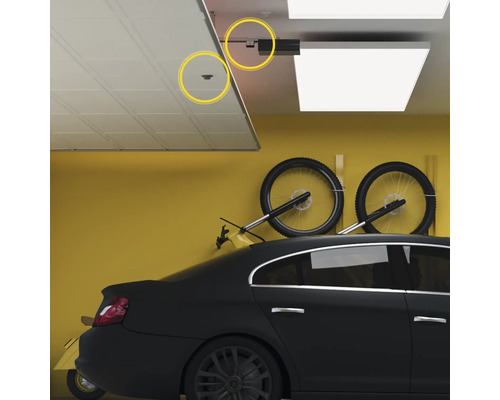 Yale garagedeuropener 0° 0° 10 m bereik Smart Home compatibel Bluetooth WLAN - grijs