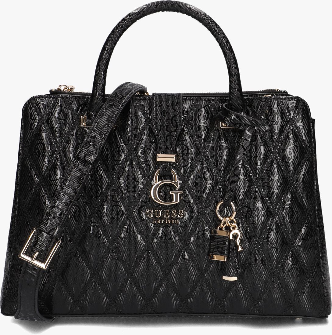 GUESS zwarte guess schoudertas adi society satchel