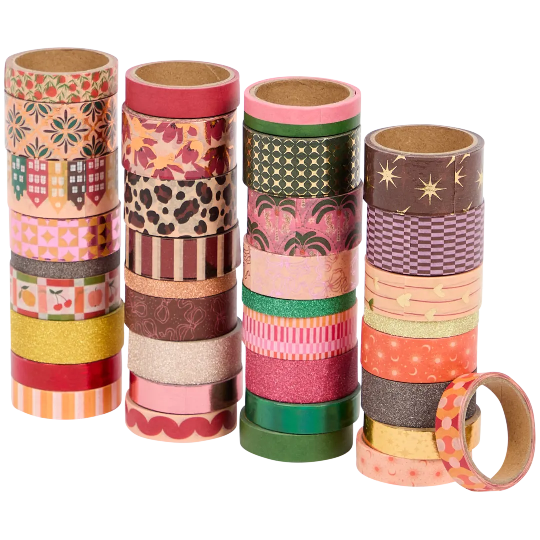 Craft Sensations washitape-set 36 stuks | 3 meter